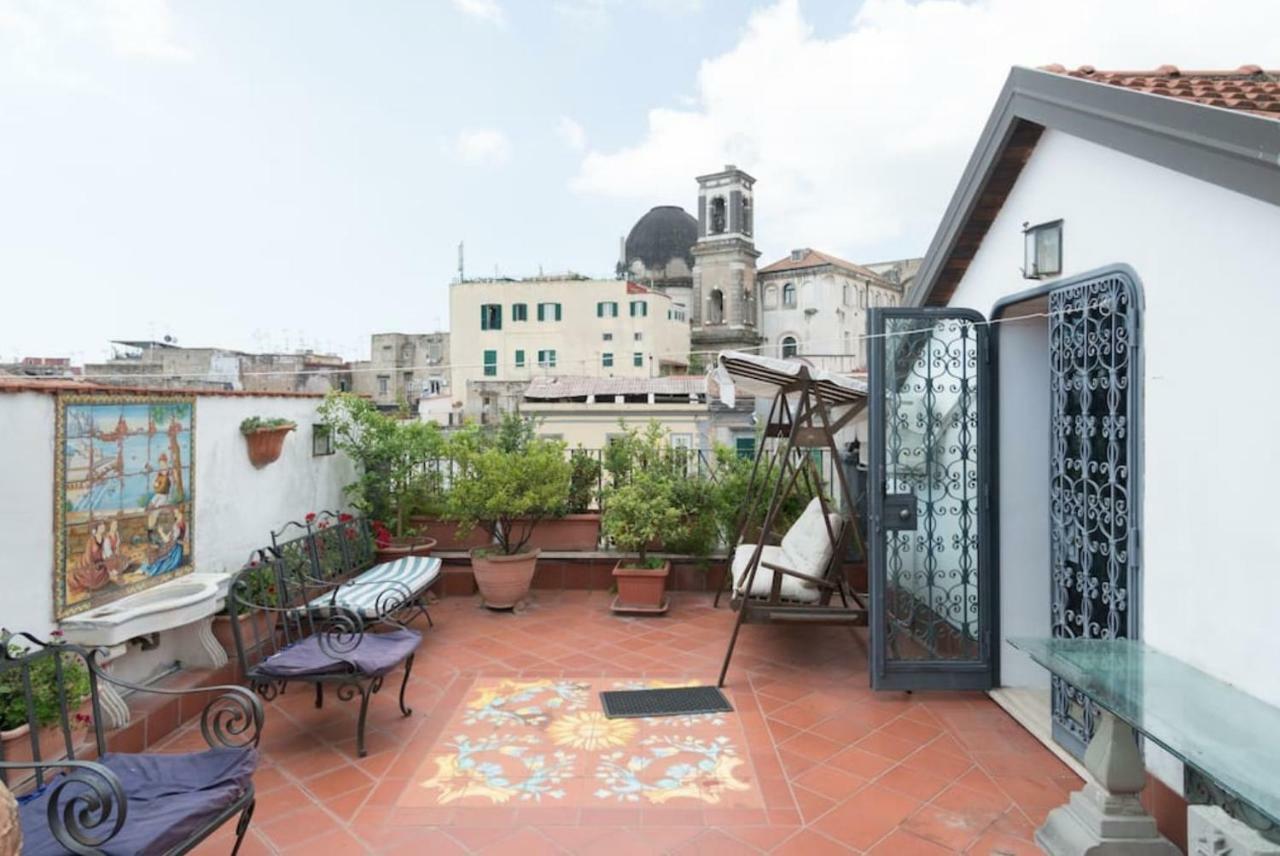 Ferienwohnung Terrazza Duomo Renaissance - Via Carbonara 20 Neapel Exterior foto