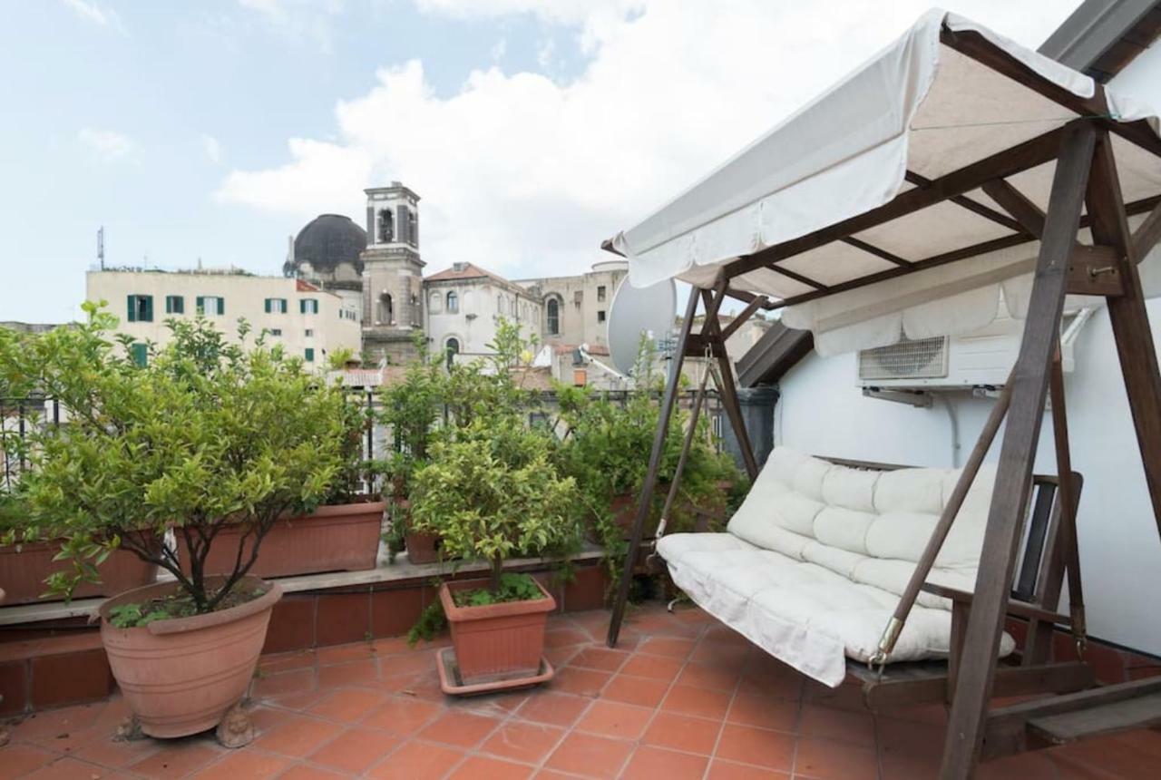 Ferienwohnung Terrazza Duomo Renaissance - Via Carbonara 20 Neapel Exterior foto